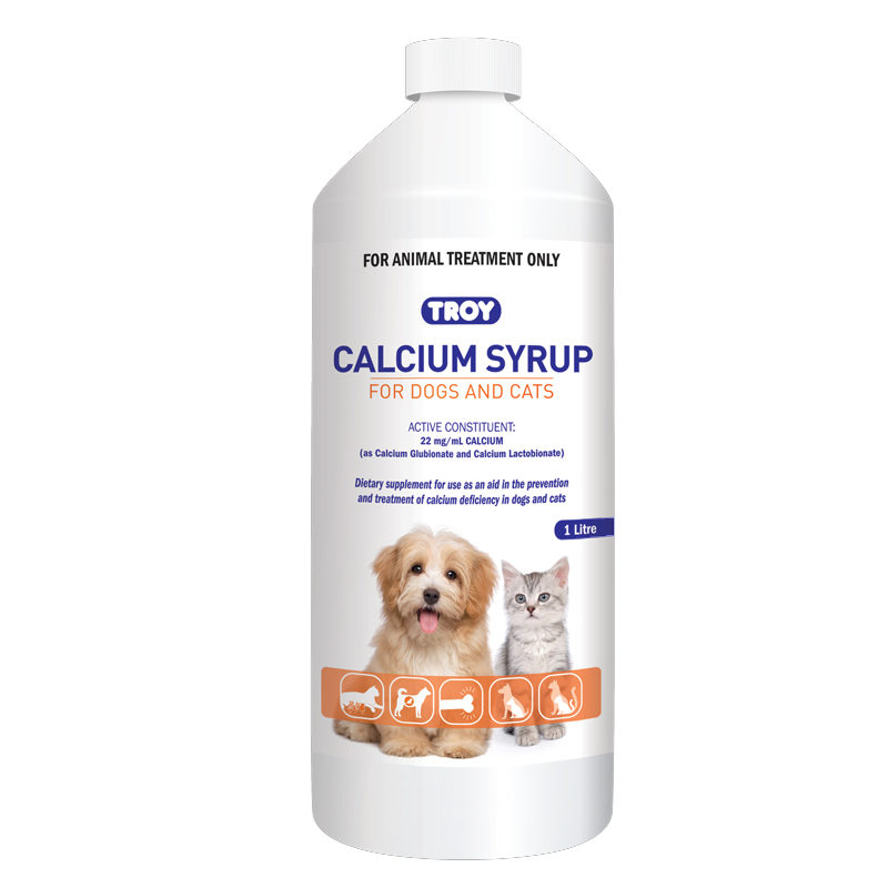 Calcium Syrup for Dogs & Cats 1L