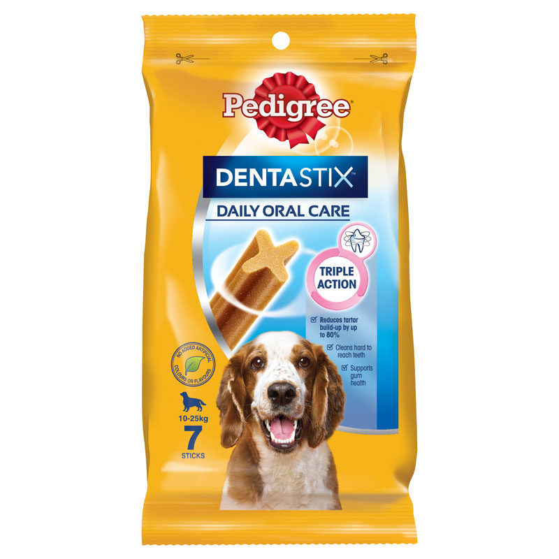 Pedigree DentaStix Dental Treats for Medium Dogs - 7 Pack 1