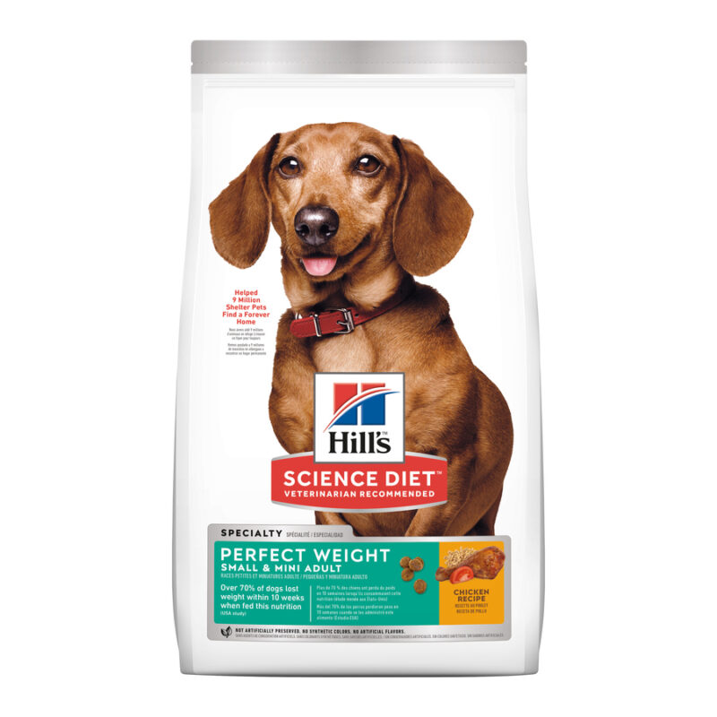 Hills Science Diet Adult Dog Perfect Weight Small & Mini 1.81kg 1