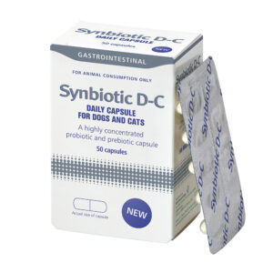 Synbiotic D-C for Dogs and Cats 50 Capsules